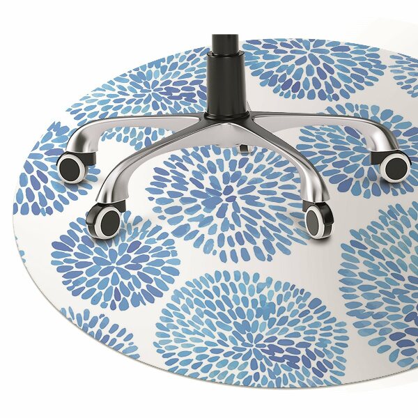 Podložka pod kancelársku stoličku japonský pattern
