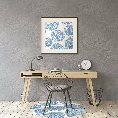 Podložka pod kancelársku stoličku japonský pattern