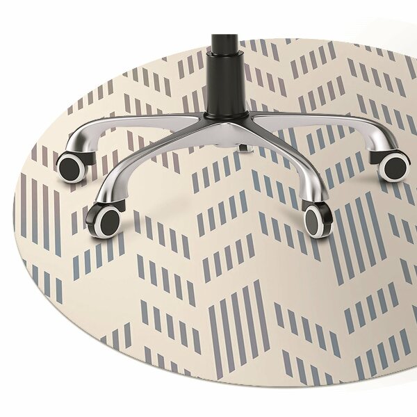 Podložka pod stoličku geometrické herringbone