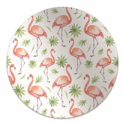 Podložka pod kolieskovú stoličku Flamingos