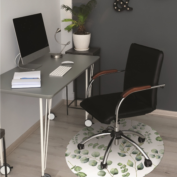 Podložka pod stoličku Eucalyptus kvety