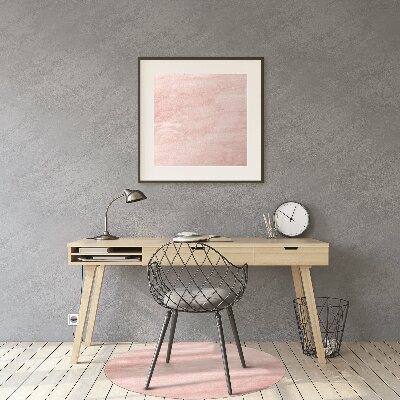 Podložka pod kolieskovú stoličku ružová textúra