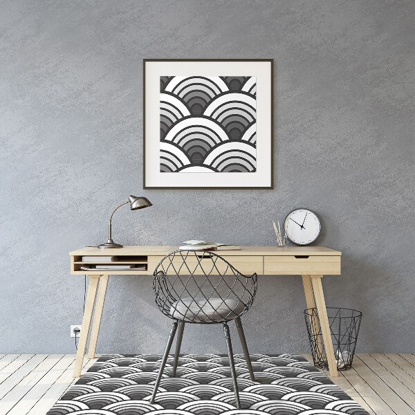 Podložka pod kancelársku stoličku zapekať tieň