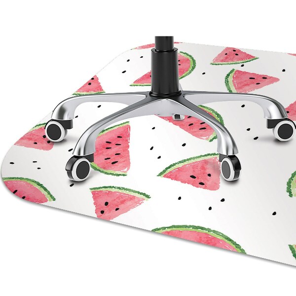 Podložka pod kolieskovú stoličku Watermelon rain