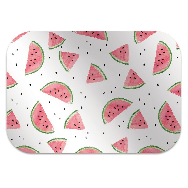 Podložka pod kolieskovú stoličku Watermelon rain