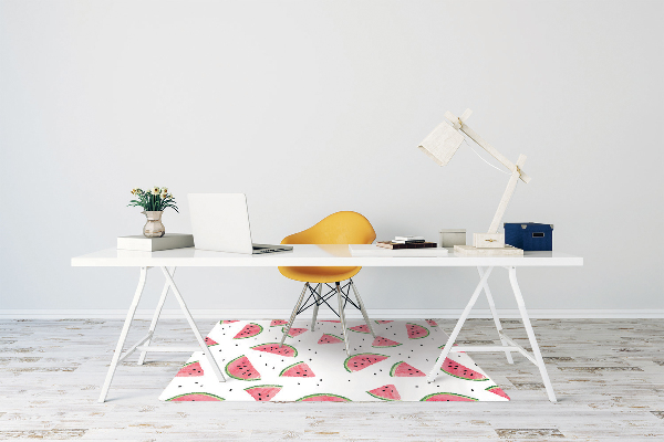 Podložka pod kolieskovú stoličku Watermelon rain
