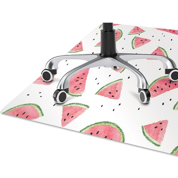 Podložka pod kolieskovú stoličku Watermelon rain