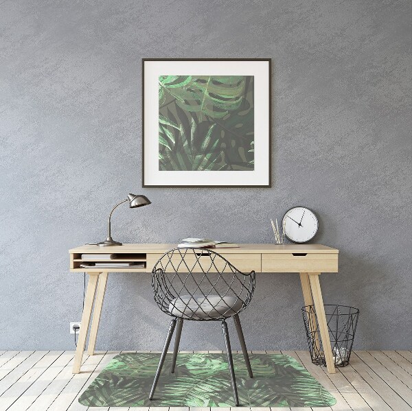 Podložka pod stoličku Tropical Monstera