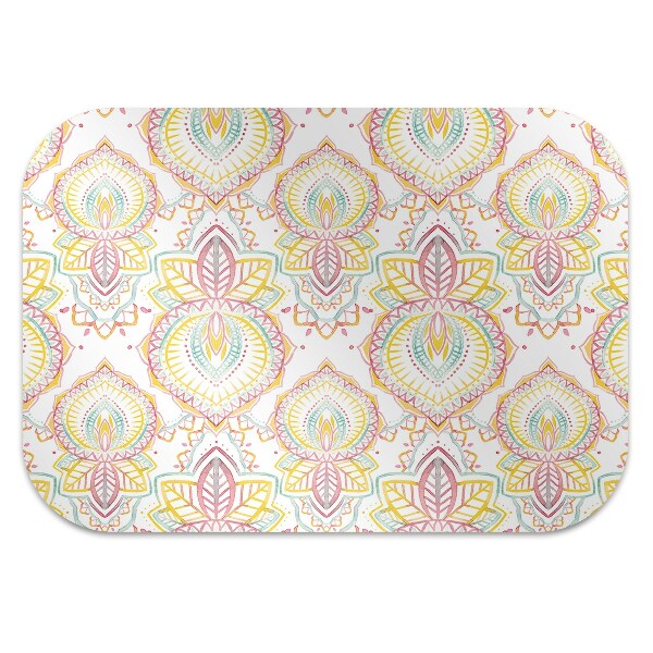 Podložka pod kancelársku stoličku indian pattern