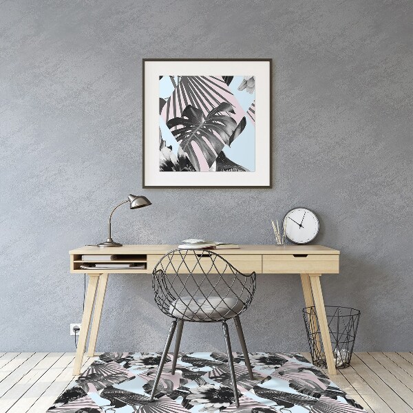 Podložka pod stoličku tropické patchwork