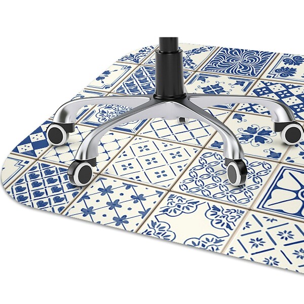 Podložka pod kolieskovú stoličku azulejos dlaždice
