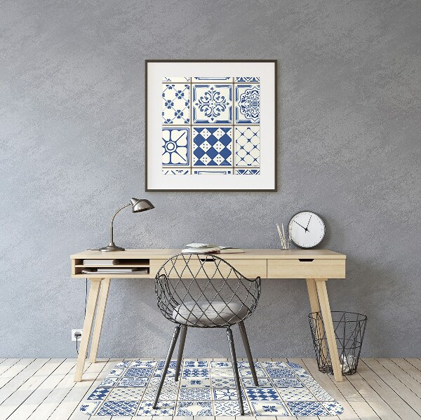 Podložka pod kolieskovú stoličku azulejos dlaždice