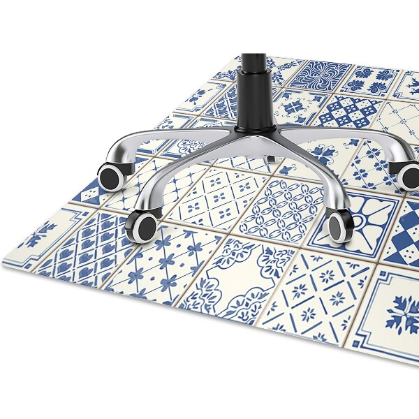 Podložka pod kolieskovú stoličku azulejos dlaždice