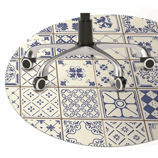 Podložka pod kolieskovú stoličku azulejos dlaždice