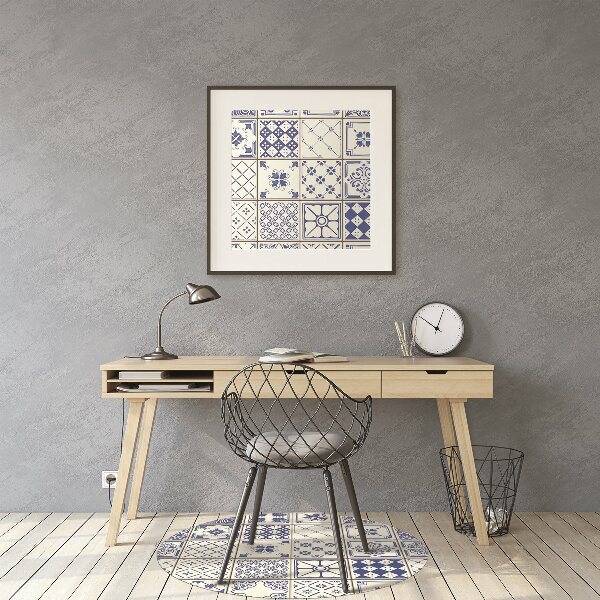 Podložka pod kolieskovú stoličku azulejos dlaždice