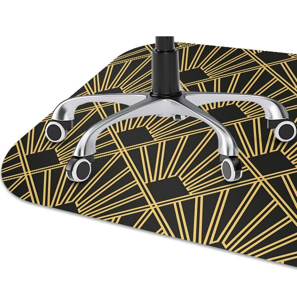 Podložka pod kancelársku stoličku v štýle Art Deco