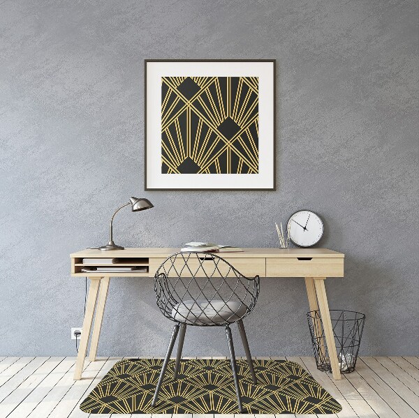 Podložka pod kancelársku stoličku v štýle Art Deco