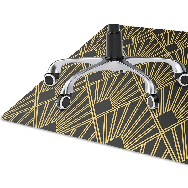 Podložka pod kancelársku stoličku v štýle Art Deco