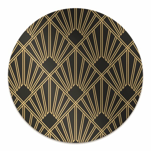 Podložka pod kancelársku stoličku v štýle Art Deco