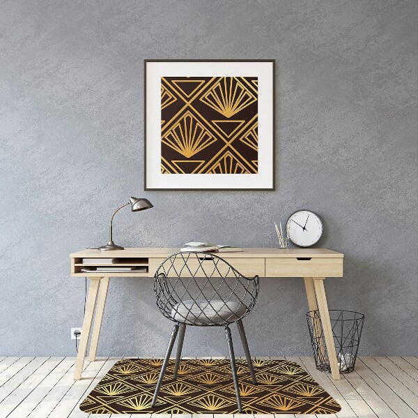 Podložka pod kancelársku stoličku v štýle Art Deco