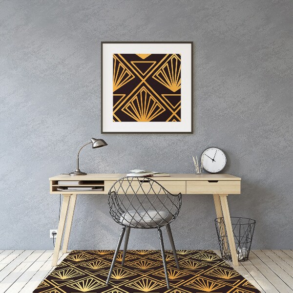 Podložka pod kancelársku stoličku v štýle Art Deco