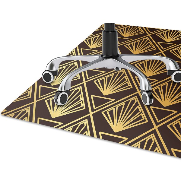 Podložka pod kancelársku stoličku v štýle Art Deco