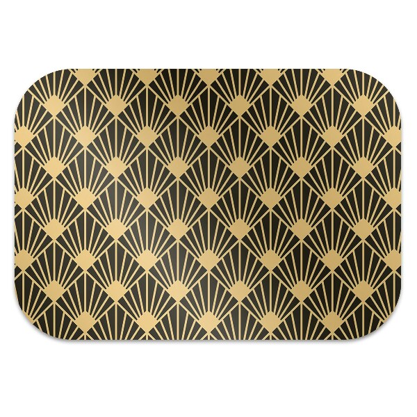 Podložka pod kolieskovú stoličku art deco