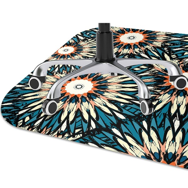 Ochranná podložka pod stoličku krásna mandala
