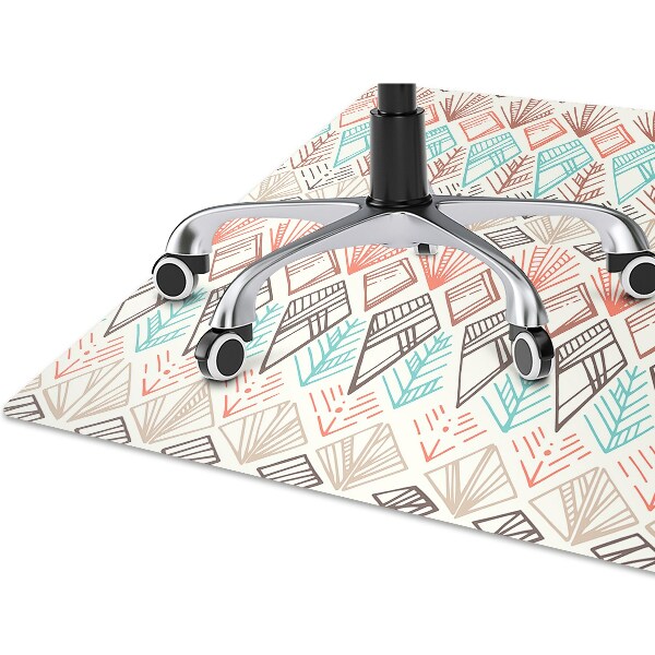 Podložka pod kancelársku stoličku etnické pattern