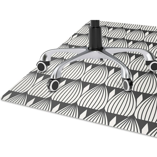 Ochranná podložka pod stoličku retro pattern