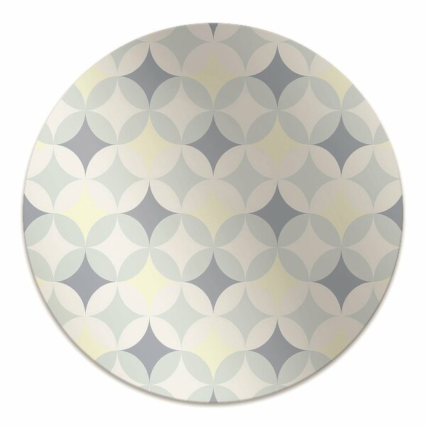 Ochranná podložka pod stoličku retro pattern