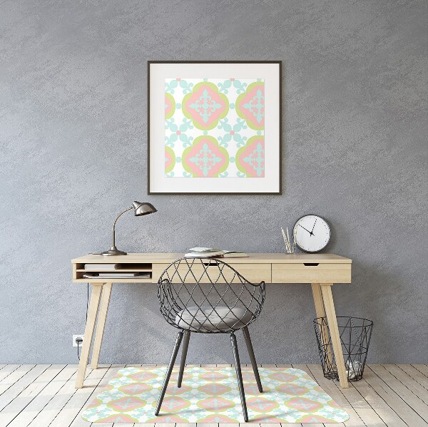 Podložka pod kancelársku stoličku spanish tile