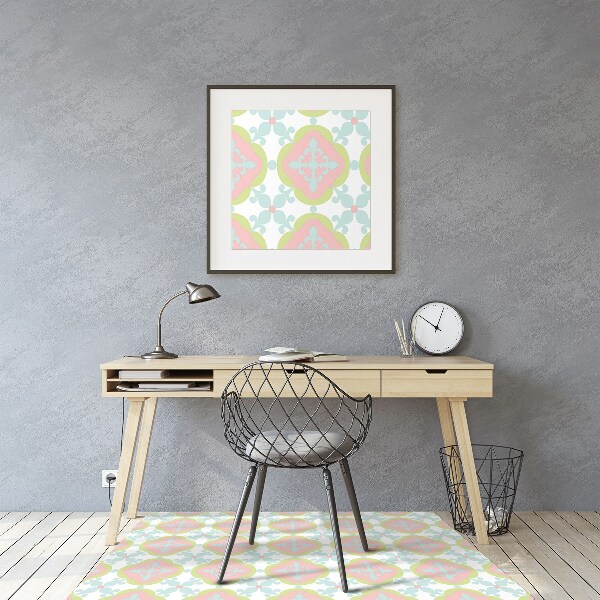 Podložka pod kancelársku stoličku spanish tile
