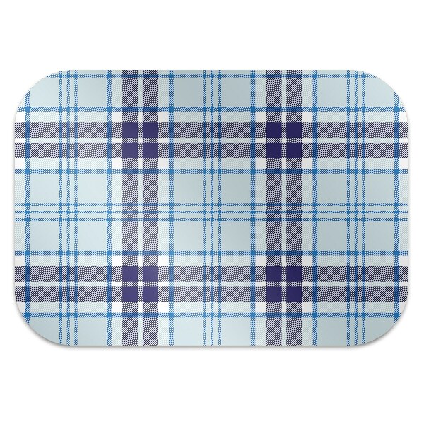 Podložka pod kancelársku stoličku tartan