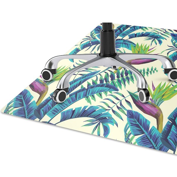 Ochranná podložka pod stoličku tropical image