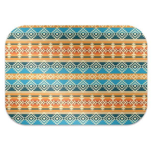 Ochranná podložka pod stoličku Navajo style pattern