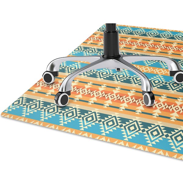Ochranná podložka pod stoličku Navajo style pattern