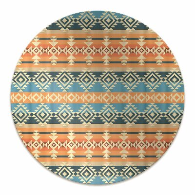 Ochranná podložka pod stoličku Navajo style pattern