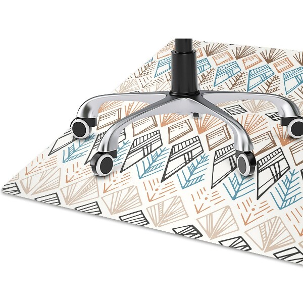 Podložka pod kancelársku stoličku etnické pattern