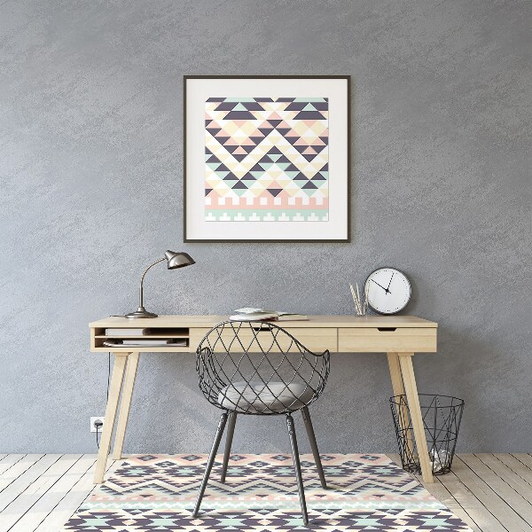 Podložka pod kancelársku stoličku etnické pattern