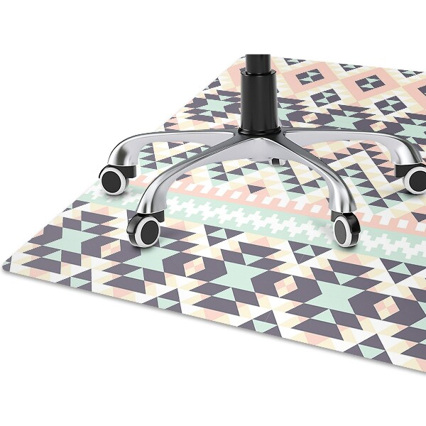 Podložka pod kancelársku stoličku etnické pattern