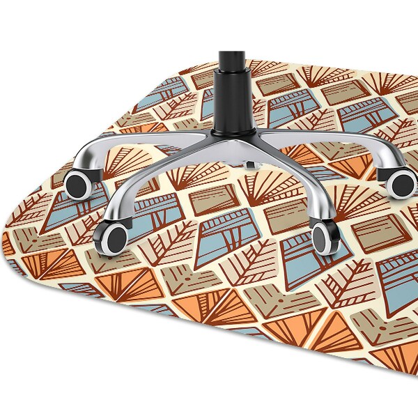 Podložka pod stoličku Etnické brown pattern