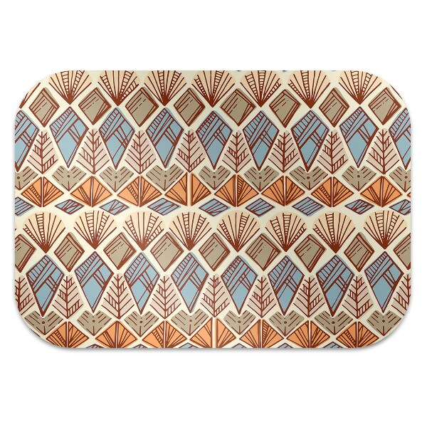 Podložka pod stoličku Etnické brown pattern