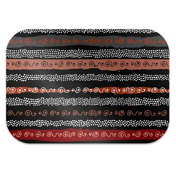 Ochranná podložka pod stoličku tribal pattern