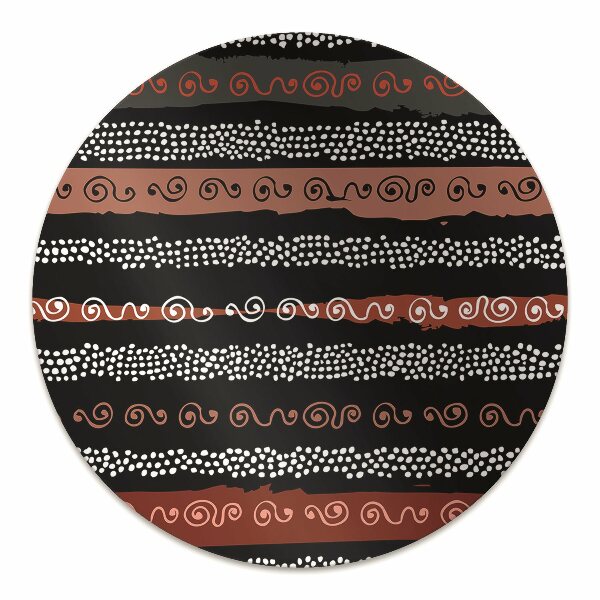 Ochranná podložka pod stoličku tribal pattern