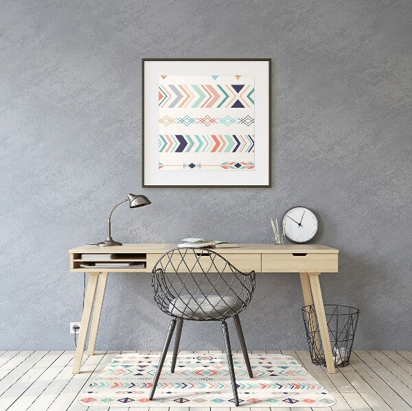 Podložka pod kancelársku stoličku etnické pattern