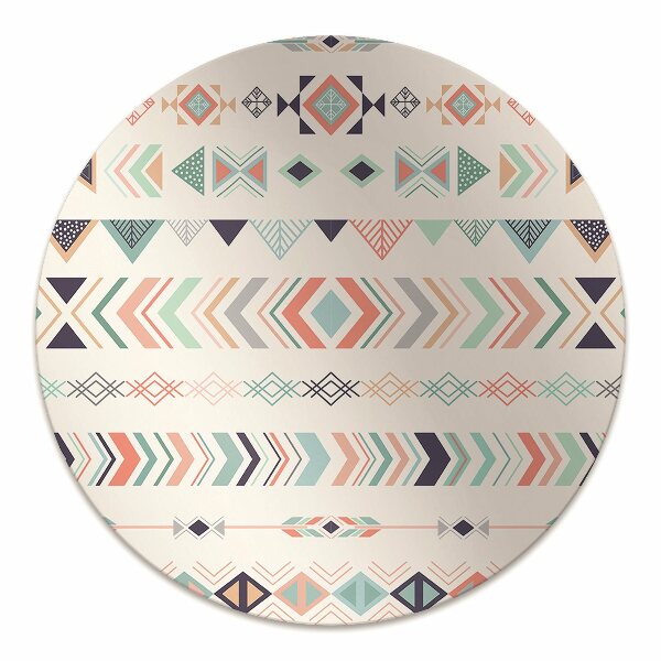 Podložka pod kancelársku stoličku etnické pattern
