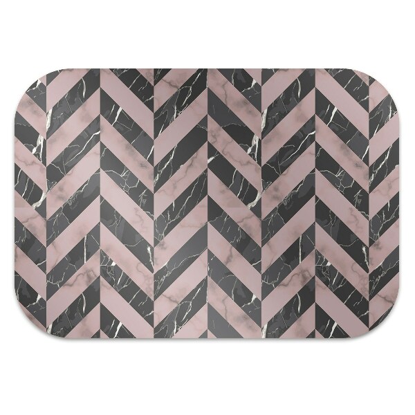 Ochranná podložka pod stoličku Marble v štýle loft
