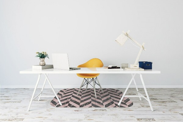 Ochranná podložka pod stoličku Marble v štýle loft