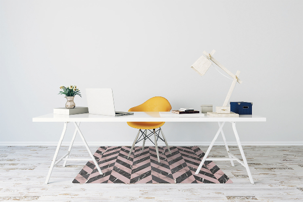 Ochranná podložka pod stoličku Marble v štýle loft
